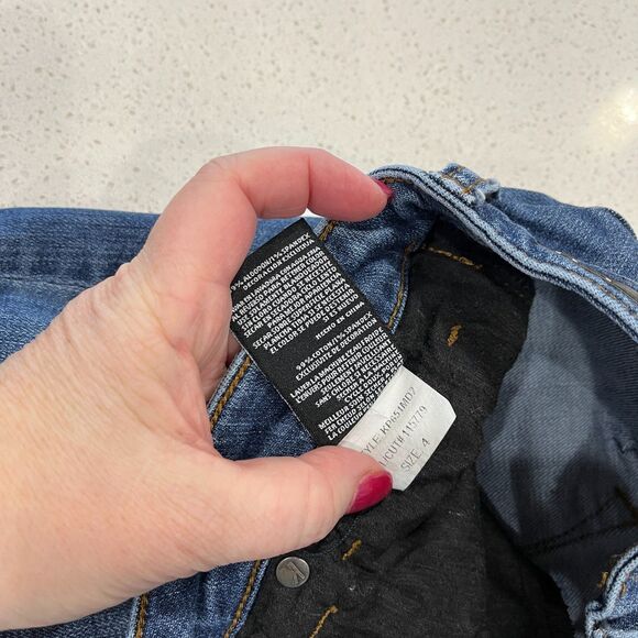 Kut from the Kloth Reese Ankle Jeans Size 4 – Floral Embroidered Denim - Picture 12 of 16